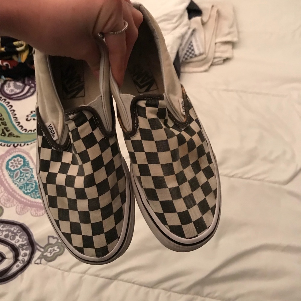 Checkered vans